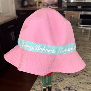 Tommy Bahama Kids Pink and Blue Bucket Hat